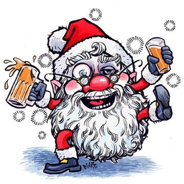 St Paul Santa Crawl is Saturday, Dec 10, across the bars of downtown St Paul! Bring a toy for the Toys for Tots box, and Santa's elves will buy you a beer!