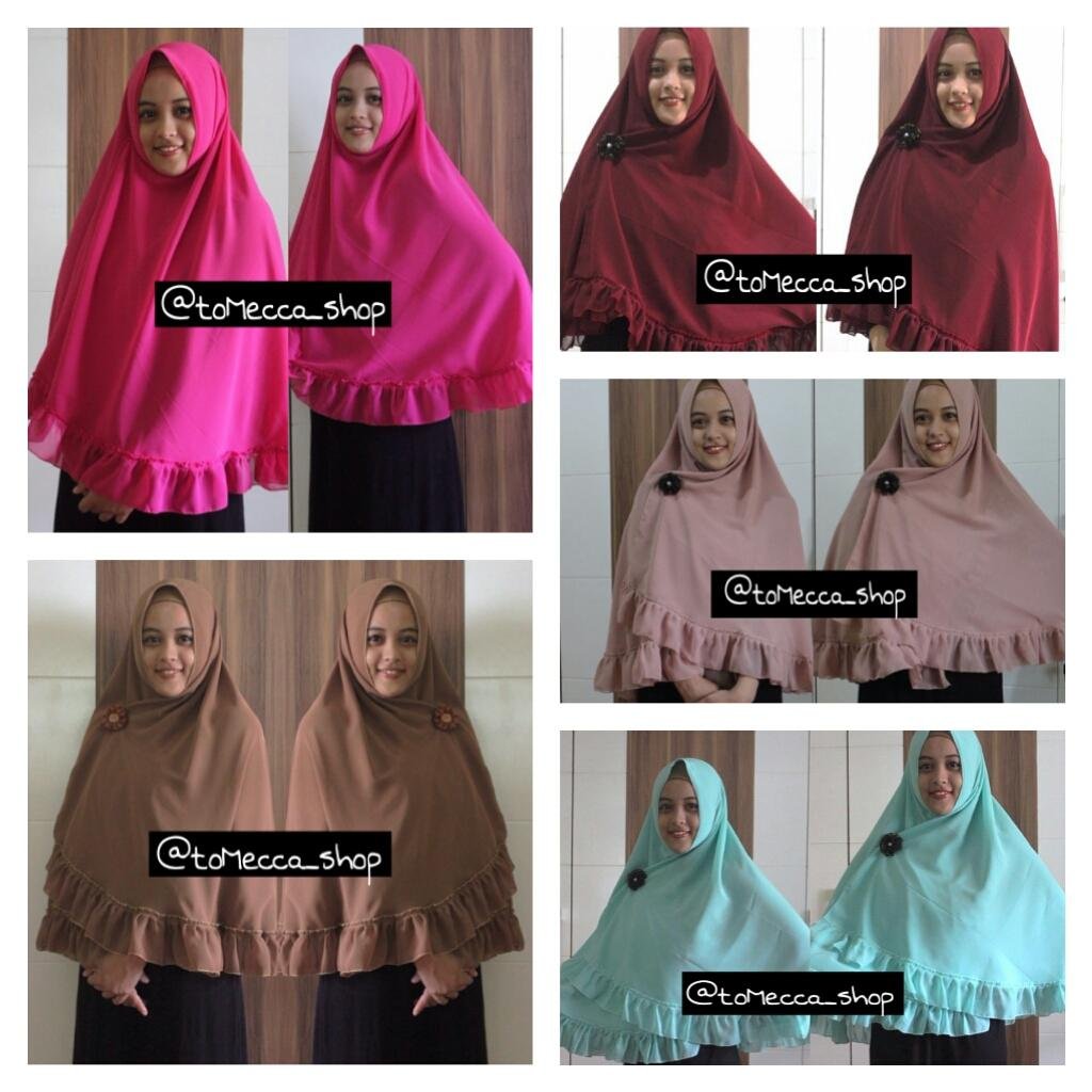 Bismillah. Membantu muslimah menghijabkan mahkotanya. :) Khimar Syar'i. pin BB 794FB84E. WA via DM. IG: @toMecca_shop *CEK FAVORITES*