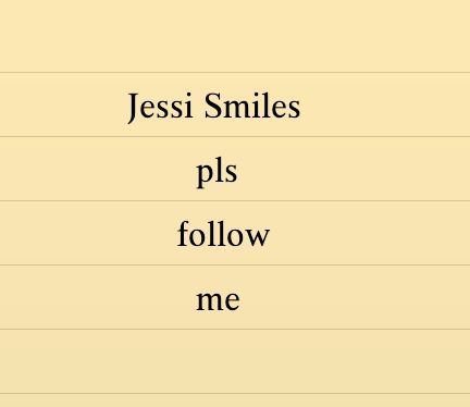 I need to ask Jessi Smiles a very important favor so if you could help me to get her to follow me or DM that'd be a huge help!!!