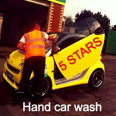 5⭐️⭐️⭐️⭐️⭐️HAND CAR WASH              ST NEOTS PE19 1PJ                                open 7 days a week.