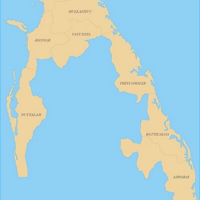 tamil eelam map tamil eelam map