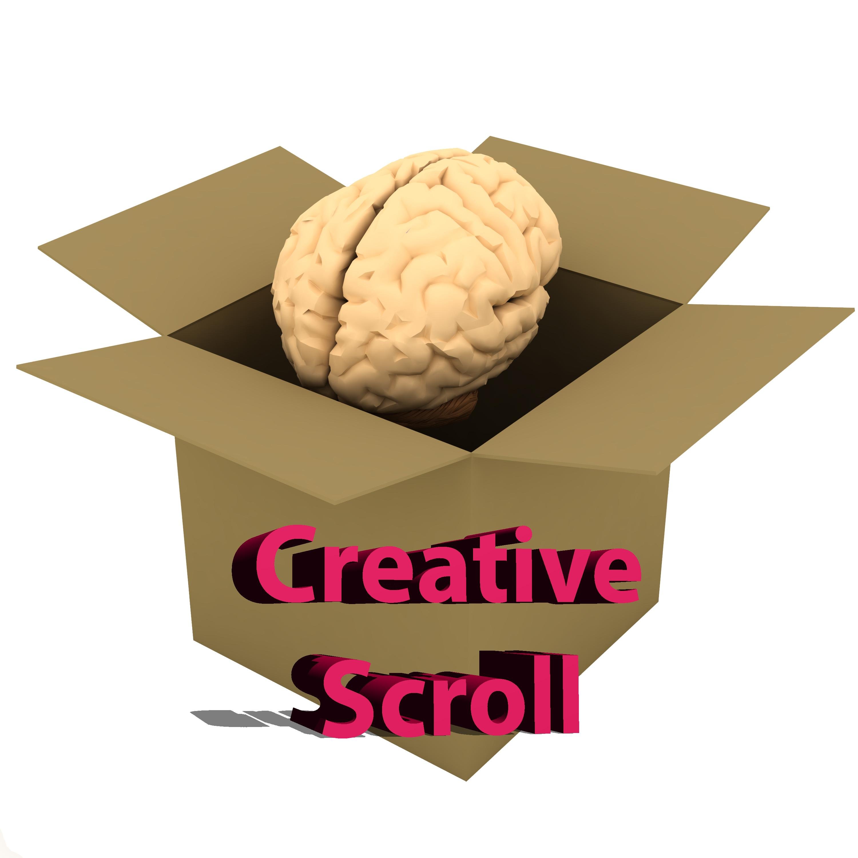 Learn to think creatively on Creative Scroll