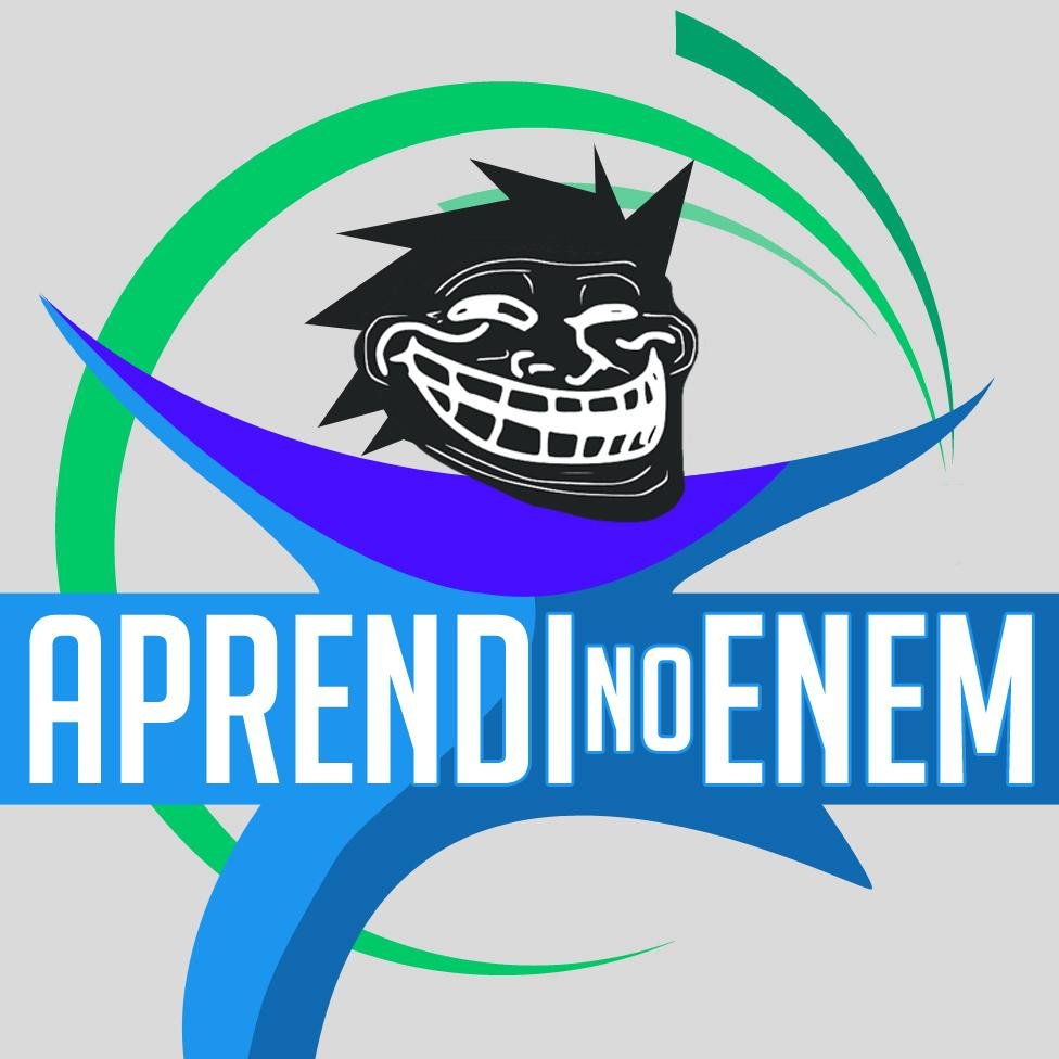 Só quem faz entende... O primeiro e o oficial criador da tag #AprendiNoEnem - Desde 2010 tornando o tenso em comédia!