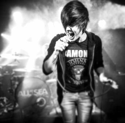 Im 22 years old. Music, family and friends are my Life :D Im the lead singer of All At Sea @allatseauk
