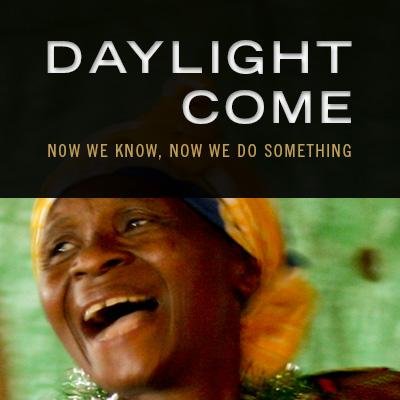 Daylight Come is a feature documentary following the story of two American twenty-somethings working to give HOPE to victims of sexual violence in the Congo.