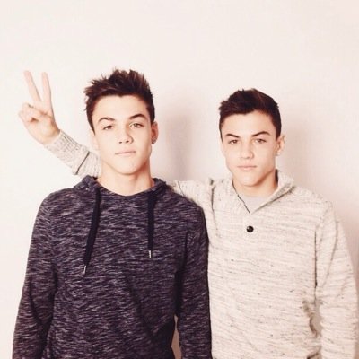 Ethan&Grayson♡ Twins who are unbelievably perfect♡ Brittany Furlan followed 27.12.14♡ Grayson Dolan followed 29.12.14♡ Ethan Dolan followed 31.12.14