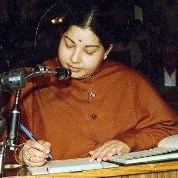 Jayalalithaa Jayaram (born 24 February 1948, and commonly referred to as J. Jayalalitha), is the current Chief Minister of the state of Tamil Nadu.