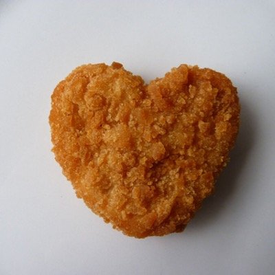 Just your favorite chicken nugget keepin it real