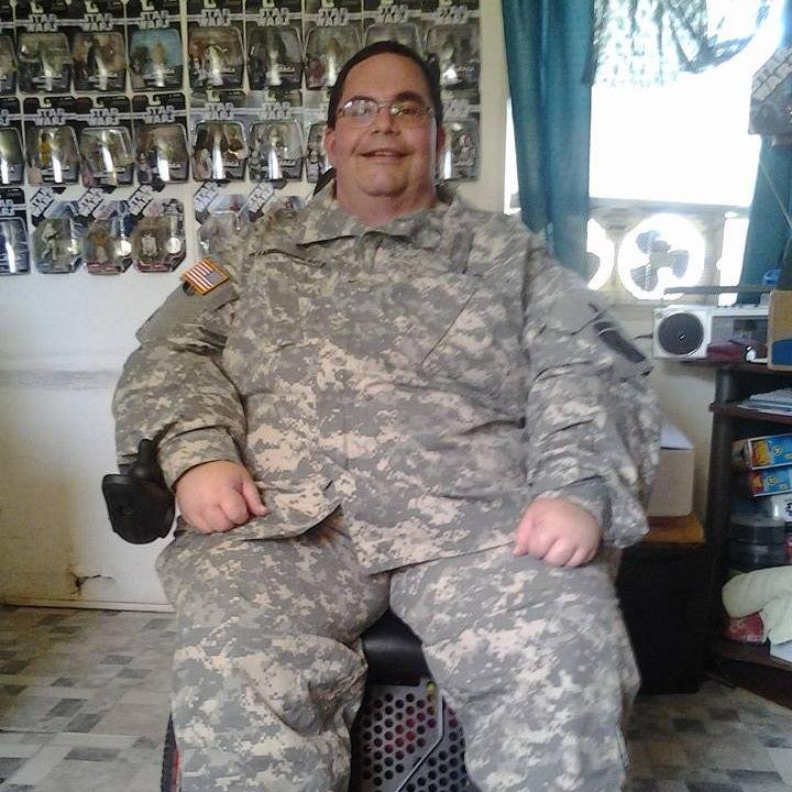 Disabled Army Veteran Collector Of Star Wars And G.I.Joe And Other 1/6TH Scale Military Figures I Like All Sci-fi And Horror And I Love History Single
