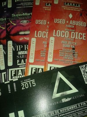 MToffana's profile picture. LISTAS MELANIA TOFFANA
ENTRADAS
FABRIK, LA RIVIERA, REPLAY Y FESTIVALES DE ESPAÑA. HABLARME POR MD