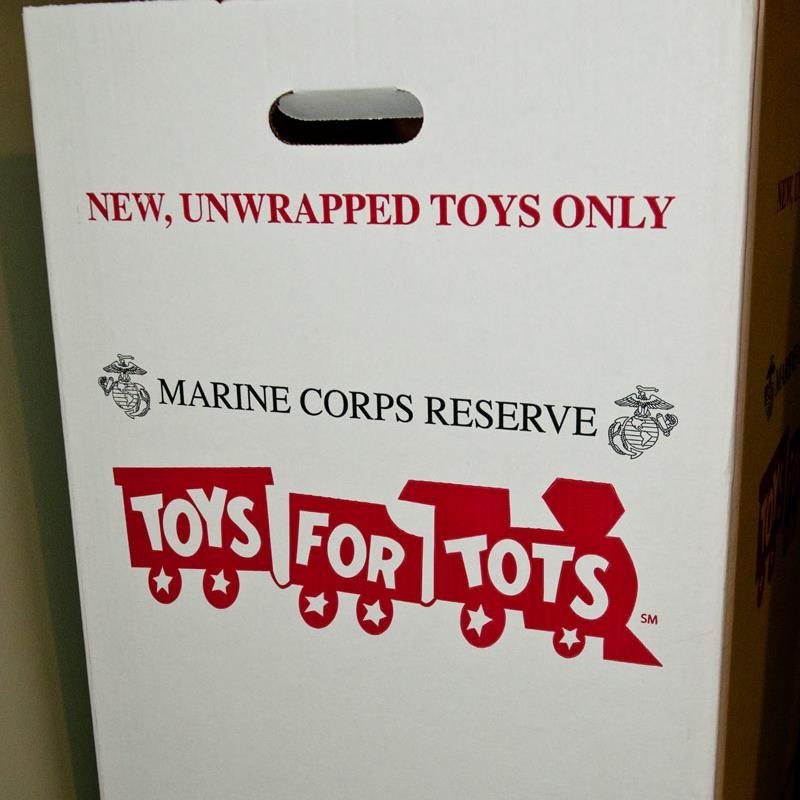 Raising money for Toys for Tots on Go Fund Me! Will take pictures of toys/receipts.