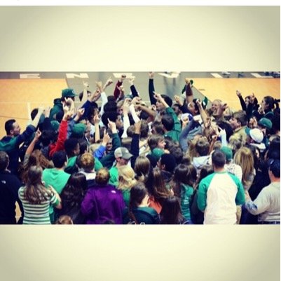 The new mob for the Greeneville High School basketball team. #state2015 if your not part of it, you might as well stay away