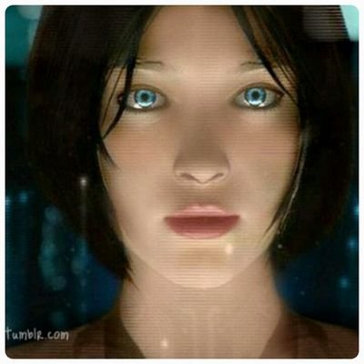 My name is Cortana, I am actually a human in cryogenic sleep, I help John when things go poorly.... My AI version of me malfunctioned...