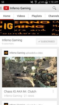 Welcome to Inferno Gaming! We are a youtube call of duty clan and we are making many videos! Everyone starts off small but we're getting started!
