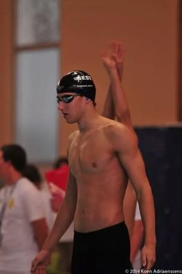 Belgian international swimmer and student civil engineering @KU_Leuven