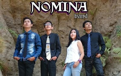 BandNomina's profile picture. Vokal : @mariapulungAH, Gitar : @vagga_scream, Bass : Atus, Drum : @ArifBk30    Pin : 552637E4