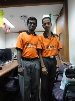 Shipping across the world using deaf people.