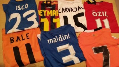 Camisetas de futbol, NBA, etc. Galeria http://t.co/crF7lSUhcl Precios y dudas por MD o a camisetasthaifutbol10@gmail.com