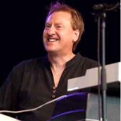 Keyboard player with John Lees Barclay James Harvest