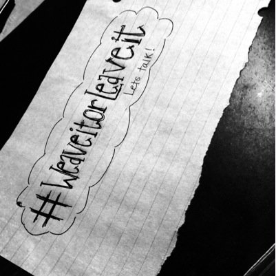 An outlet for students to talk about several issues. #weaveitorleaveit to be retweeted! Submit questions here: https://t.co/S84ZyjOYJj