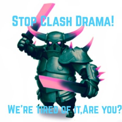 Original #StopCOCDrama!.Join The Cause! Whenever you see drama do #StopCoCDrama Creator:@XxRawAngerxX