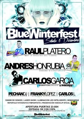 BlueTeatinos's profile picture. Te aburres?¿? Pues cada fin de semana tenemos algo interesante preparado exclusivamente para que lo pases bien... recuérdalo BLUE IS DIFFERENT