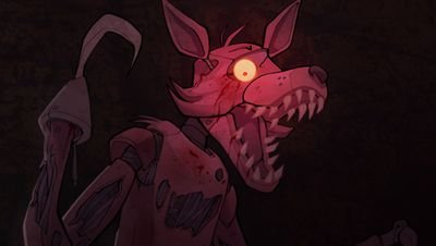 Freddy's Fazbears Pizza original Foxy the Pirate from Pirate Cove! I didn't cause the bite of '87... I didn't... I work with Boonie, Freddy, & Chica. #Bisexy