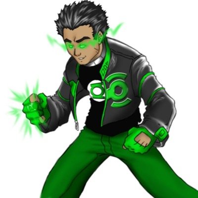 I am Charlie Daniels. I was chosen to be a Green Lantern and I protect the universe from all villainy. #DCRP #YoungJustice #Original [12 years old]