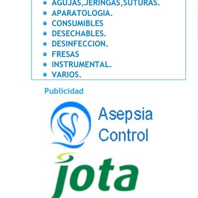 Central de compras clinica dental , clinica podologia,laboratorio protesis dental, hospitales publicos y provados