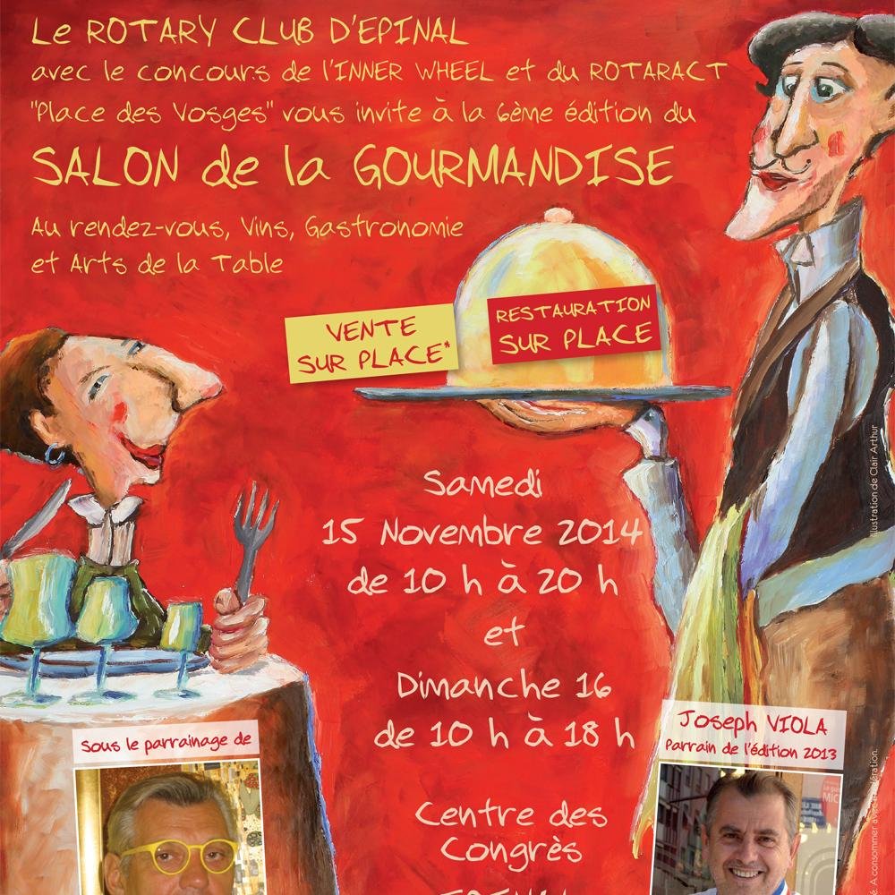 SalonGourmands's profile picture. Le salon de la gourmandise d'Épinal, venez on vous y attend ! #Vosges #miam