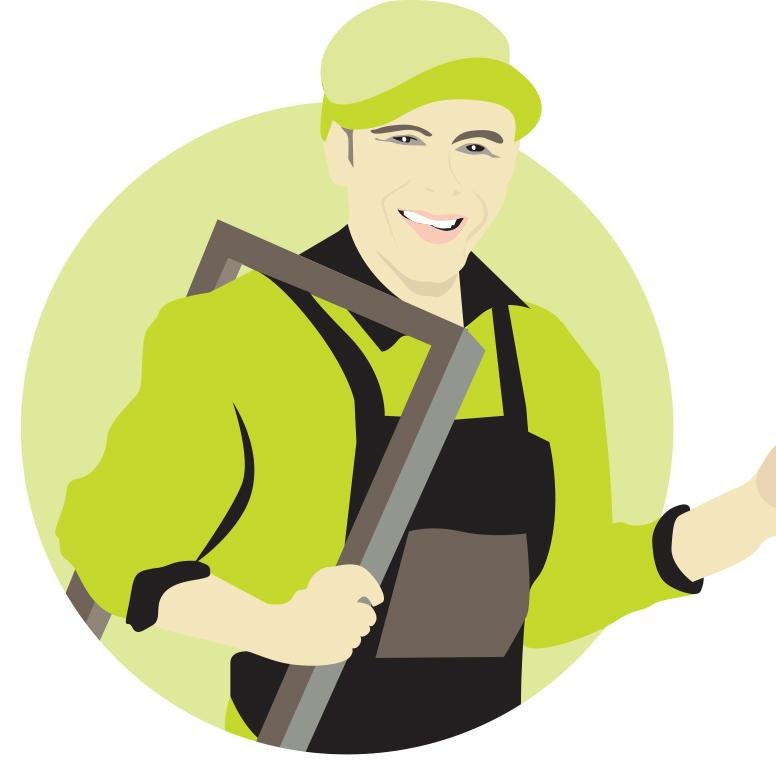 Taking the pane out of damaged windows. We repair windows, doors, conservatories, handles hinges and more!