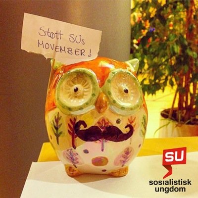 Kjemper for menns helse og bart!
