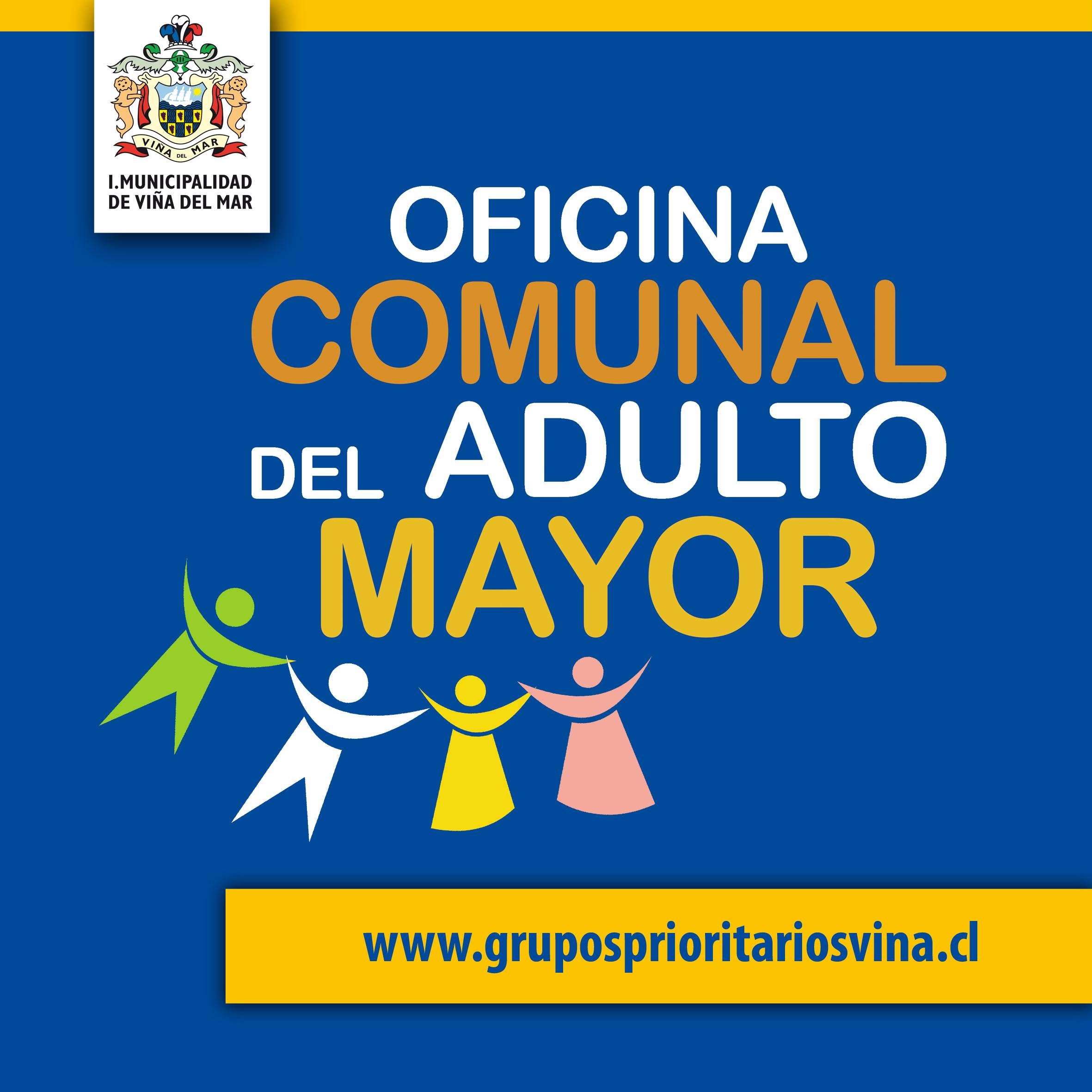 Cuenta Oficial de la Oficina Comunal del Adulto Mayor de la I. Municipalidad de Viña del Mar / Calle Valparaíso 729, Viña / Tel: 32 218 5412