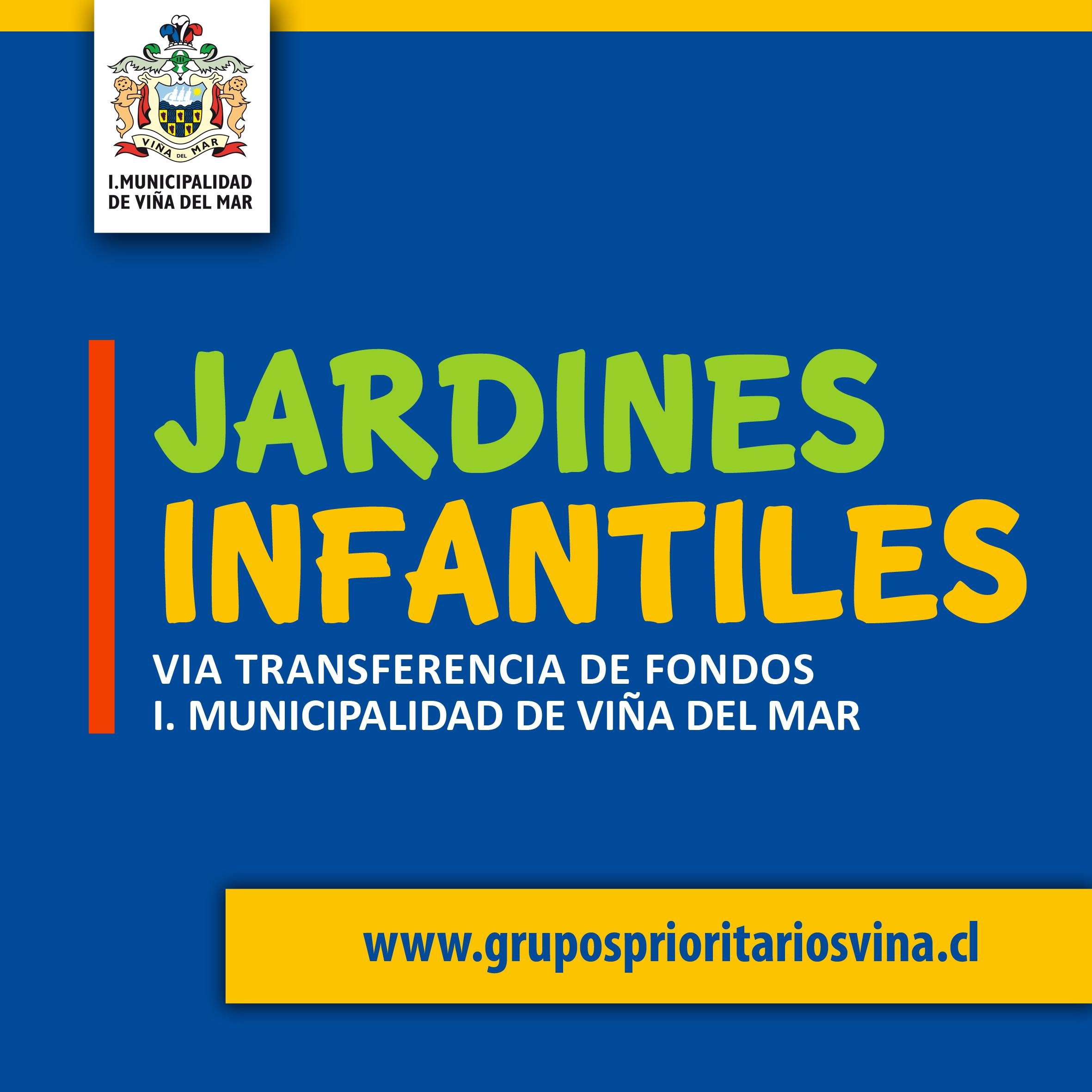 Cuenta Oficial de los Jardines VTF de la I. Municipalidad de Viña del Mar / Calle Valparaíso 729, Viña / Tel: 32 218 5414