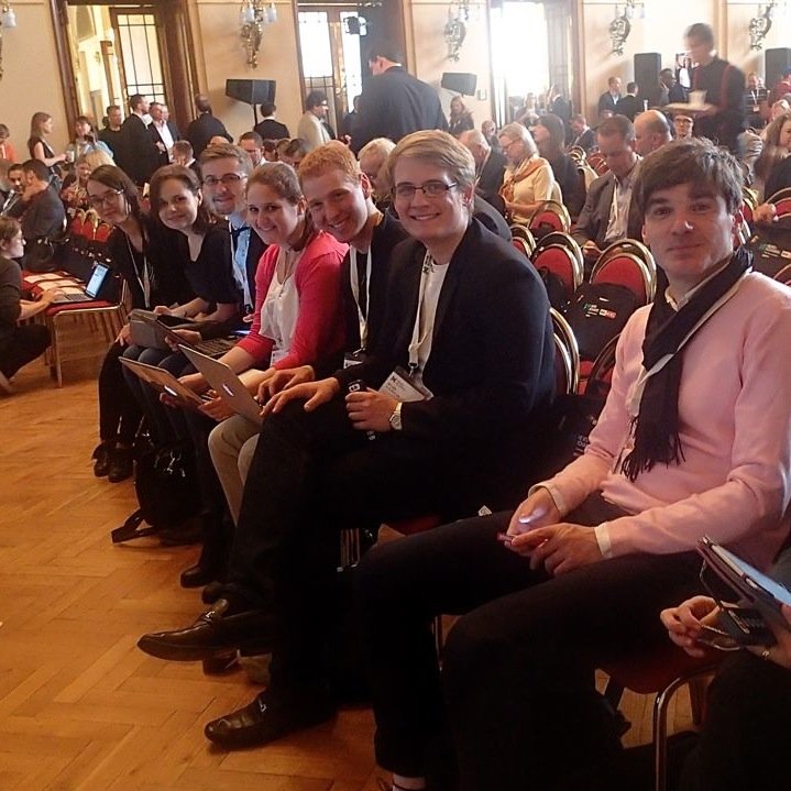 StudentPanelNX's profile picture. Students of @mojonews and @UniKarlova (@stunome) participating and commenting at @nxsocial #NewsXchange2014 #NX14 #SP