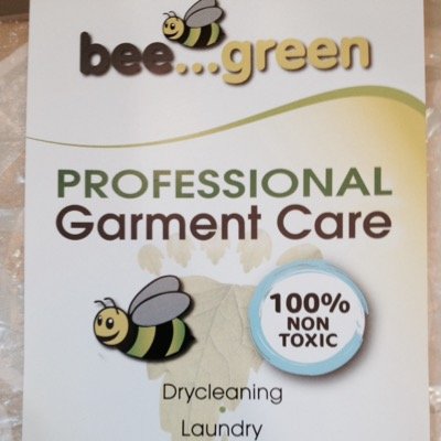 We are Irelands first 100 % Green dry cleaners - No nasty chemicals,No nasty odours,Only Bio Degradable detergents , call us now 091-507974