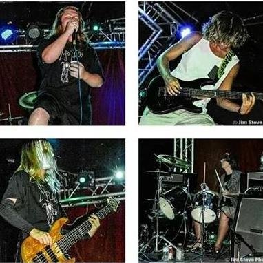 we are sponsored by whole hearted clothing we are  UNSIGNED death metal band from Jax Fl. We got Ian on vox, Davie on bass, Drewgie on geetar, and Joey on drums