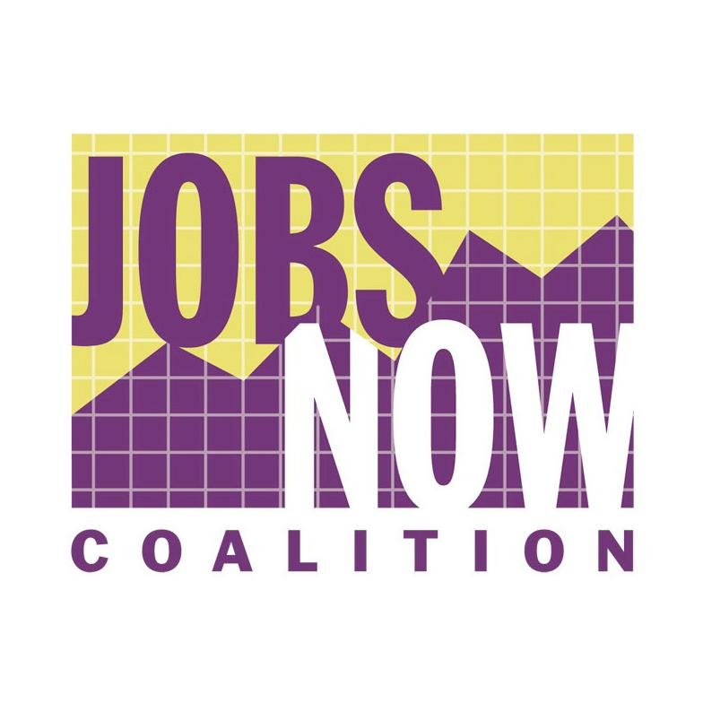 JOBSNOWnews's profile picture. JOBS NOW Coalition is a statewide research and policy coalition dedicated to promoting jobs that pay a family supporting wage.