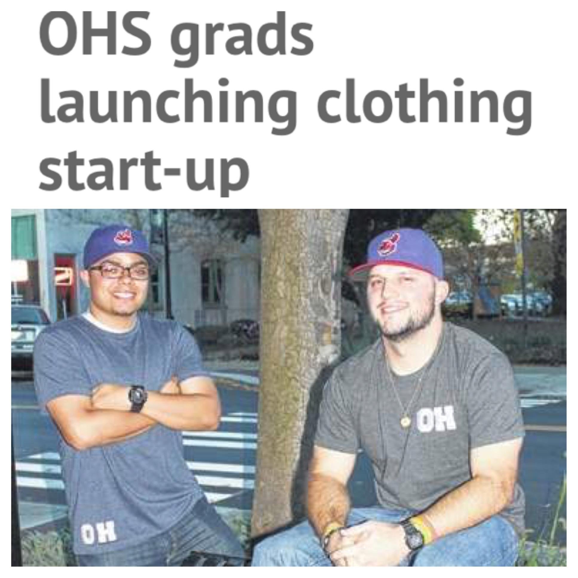 Two childhood friends trying to make a difference! Ohio Clothing Company! Hit us up on IG at @ohioclothingcompany