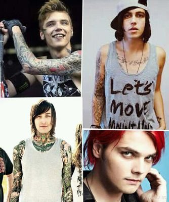 I listen to alternative music like BOTDF BVB SWS pierce the veil and suicide silence. If you are homophobic i would not follow this account i follow back