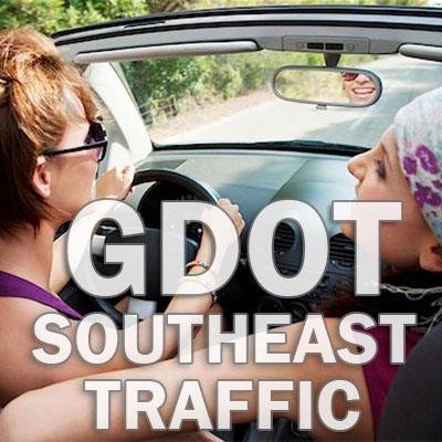 Real-time traffic updates for Georgia's Southeast Region, including Savannah, Statesboro, Waycross, Brunswick, Jesup and surrounding cities, powered by GDOT