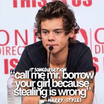 Harry loves me I love harry simple as that. (: