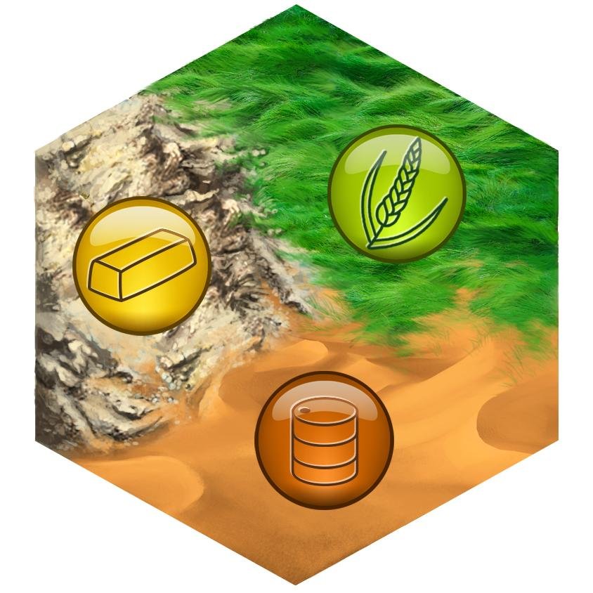 A post apocalyptic War & Resources game, set after the polar ice caps melted and the oceans drowned our cities...