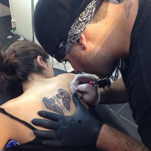 fatkid_tattoo's profile picture. born 4 march 89 , interested  in art and sculpturing , started tattooing at age 19 . owner of fatkid tattoo shop ( aley lebanon ) at age 25 .