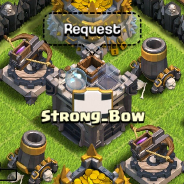 Clash of clans 
Strong_Bow
Require trophies: 1000
War frequency: Twice a week
Clan tag: #8UYRUPG9