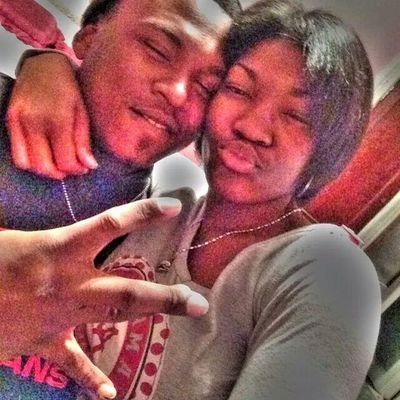 w/ my love muffin @I_GOT_ME_1 ! We don't love these hoes ✋ , we rockin'  ! I'm his Mrs.