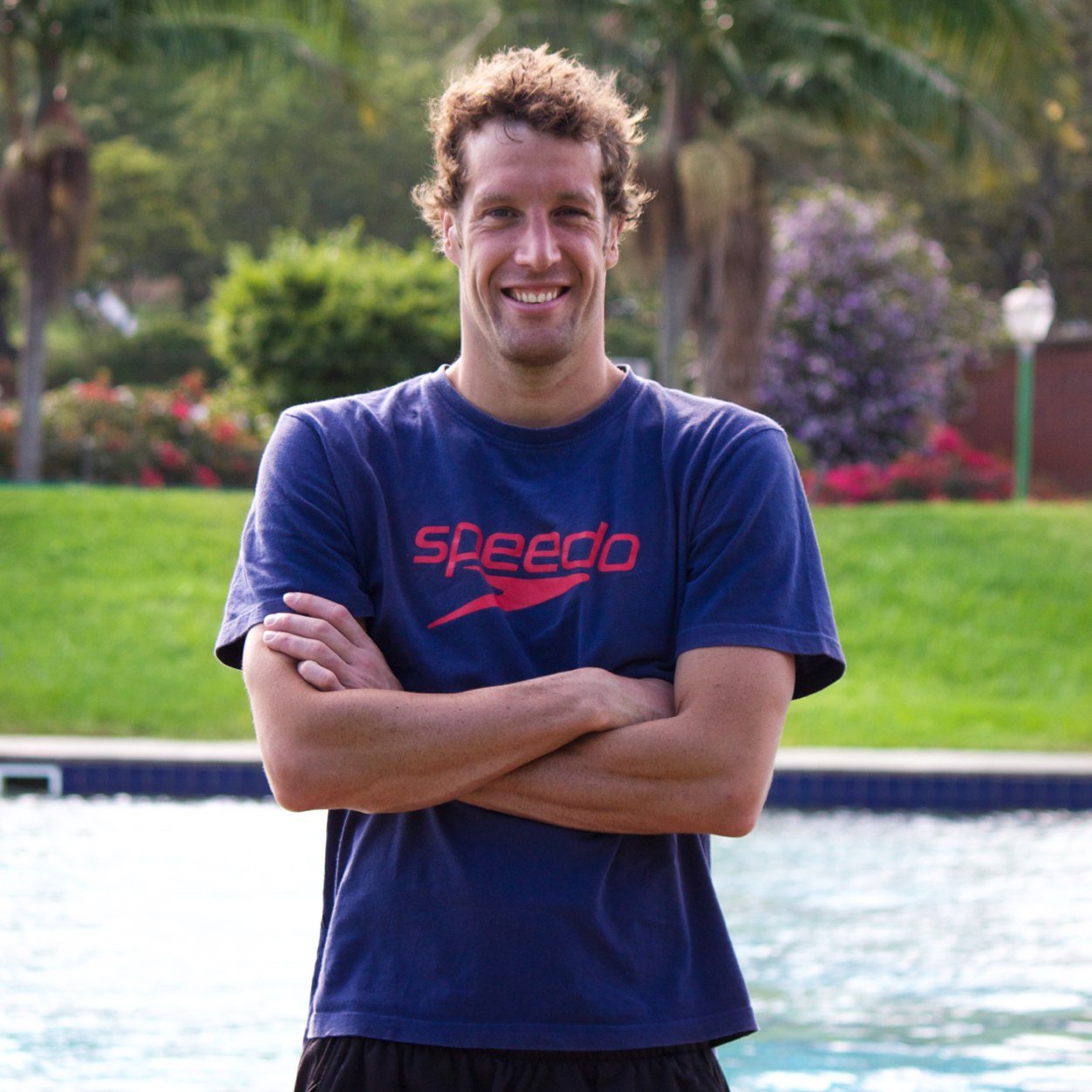 2 time Olympic swimmer- University of Georgia graduate.