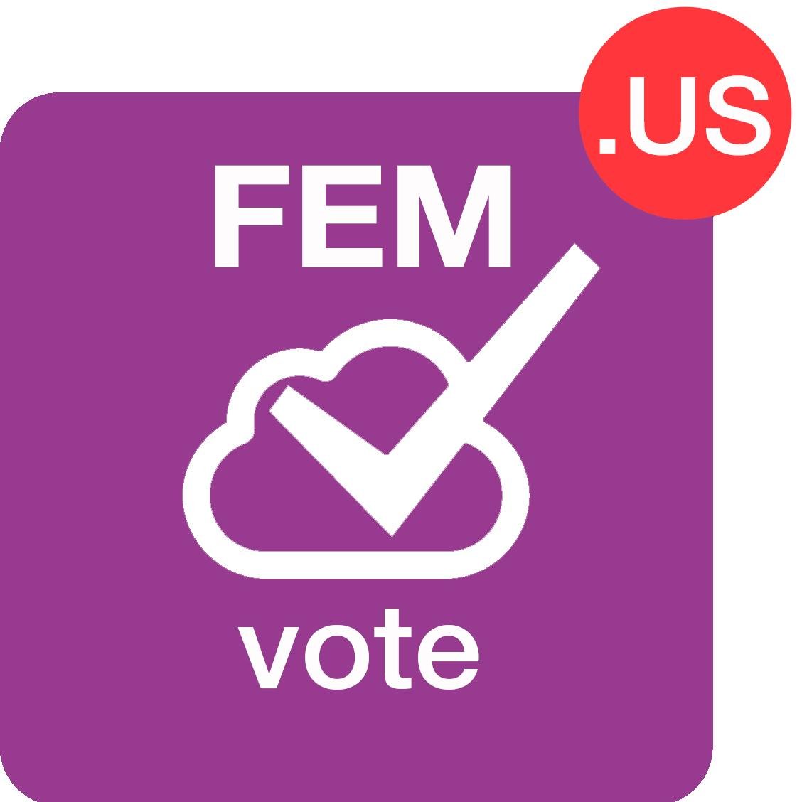 Supporting women's issues & influencing change in policy! Please help us with using #FEMvoteUS in your tweets!