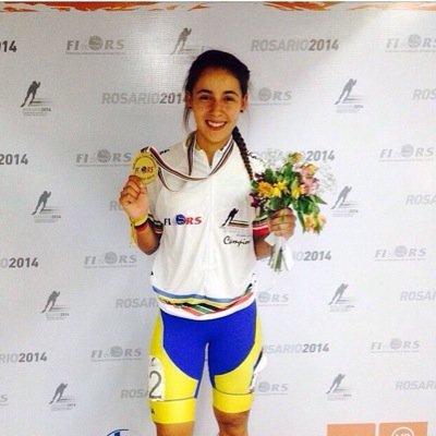 Campeona Mundial Juvenil  En Patinaje De Carreras