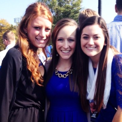 She has a way with words, red lipstick, and making an entrance. Kentucky Kappa.